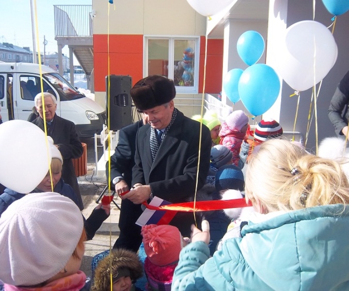 Открытие нового корпуса в детском саду «Рябинка» в Верхнеуральске
